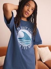 Blue/Yellow/Grey Surf - حزمة من 3 بيجامات قصيرة (3-16 سنة) - صورة 4 من 5