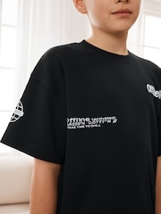 Black/White/Red Check Woven Short Pyjamas 3 Pack (3-16yrs) - Image 4 of 13