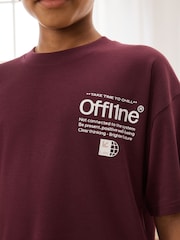 Black/White/Red Check Woven Short Pyjamas 3 Pack (3-16yrs) - Image 6 of 13