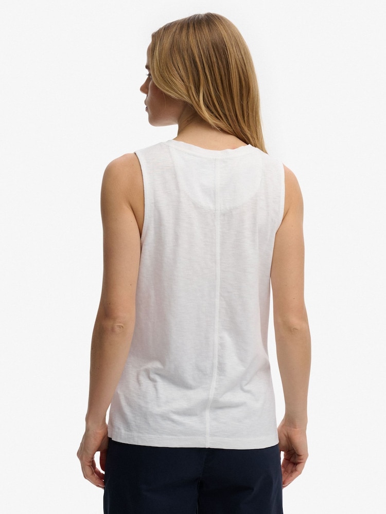 Superdry White Studios V-Neck Vest - Image 2 of 6