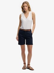 Superdry White Studios V-Neck Vest - Image 3 of 6