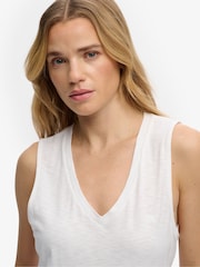 Superdry White Studios V-Neck Vest - Image 4 of 6