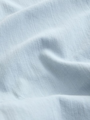 Blue Barrel Leg Trousers With Linen and Scarf - Image 2 of 4