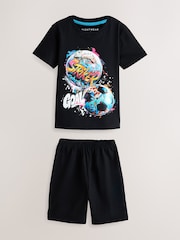 Football multi-lumineux - Lot de 2 pyjamas courts (3-16 ans) - Image 5 de 6