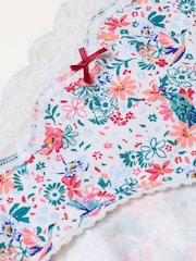 FatFace Ivory Hummingbird Classic Knickers - Image 2 of 2