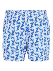 Regatta White/Blue Loras Swim Shorts - Image 8 of 9