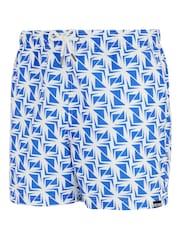 Regatta White/Blue Loras Swim Shorts - Image 9 of 9