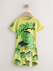 Red/Blue/Green Marvel Short Pyjamas 3 Pack (12mths-11yrs) - Image 5 of 8