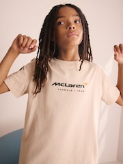 Black/Ecru Mclaren Single Short Pyjamas (3-16yrs) - Image 5 of 10