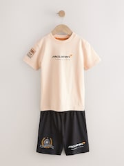 Black/Ecru Mclaren Single Short Pyjamas (3-16yrs) - Image 8 of 10