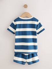 Blue/White Bluey Short Pyjamas 2 Pack (12mths-8yrs) - Image 8 of 11