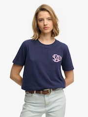 Superdry Navy T-Shirt - Image 1 of 6