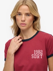 Superdry Red T-Shirt - Image 3 of 4
