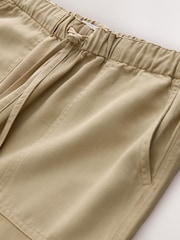 Stone Tapered Leg TENCEL™ Trousers - Image 7 of 8