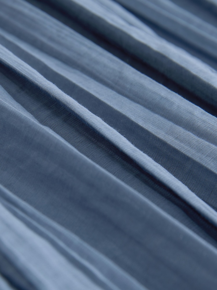 Blue Crushed Balloon Leg Trousers - Image 7 of 7