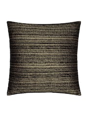 Paoletti Black Gold Jupiter Jaquard Cushion - Image 3 of 5