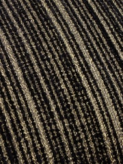 Paoletti Black Gold Jupiter Jaquard Cushion - Image 5 of 5