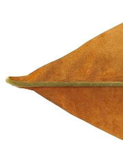 Furn Ginger Olive Meridian Velvet 55 x 55cm Cushion - Image 6 of 7