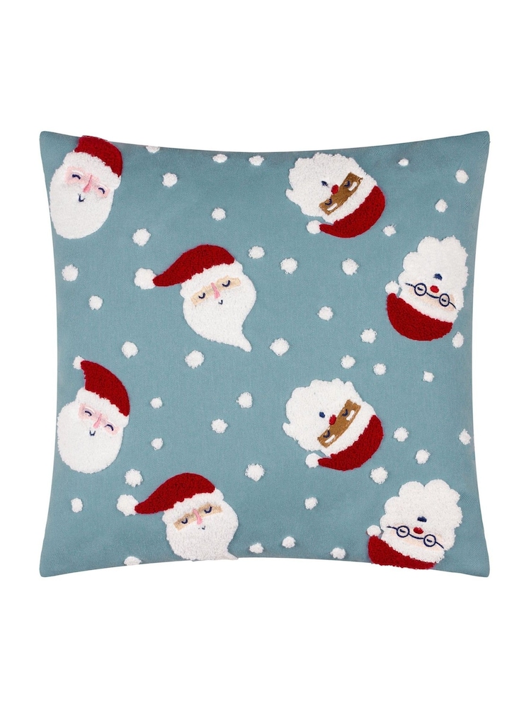 Furn Multicolour Santas Tufted Cushion - Image 1 of 4 Furn Multicolour Santas Tufted Cushion - Image 1 of 4