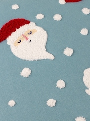 Furn Multicolour Christmas Santas Tufted Cushion - Image 5 of 5