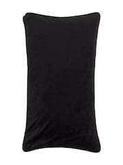 Furn Linen Black Celestial Stories Embroidered Velvet Cushion - Image 2 of 4