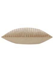 Paoletti Mink Savoy Stripe Velvet Cushion - Image 3 of 4
