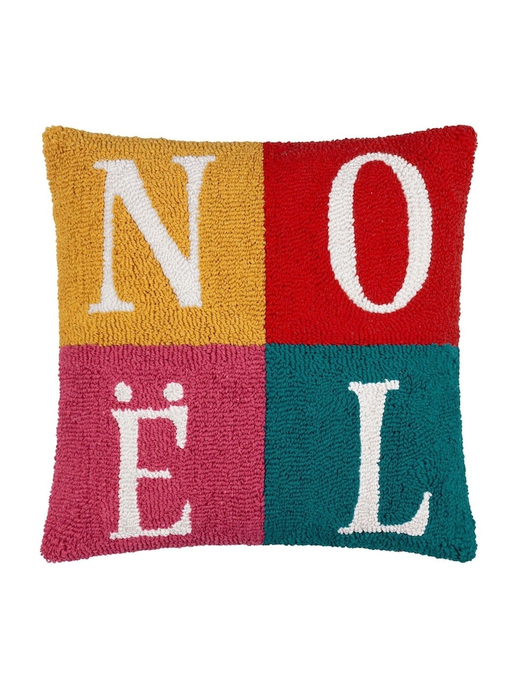 Furn Multicolour Noelle Loop Tufted Cushion - Image 1 of 4 Furn Multicolour Noelle Loop Tufted Cushion - Image 1 of 4