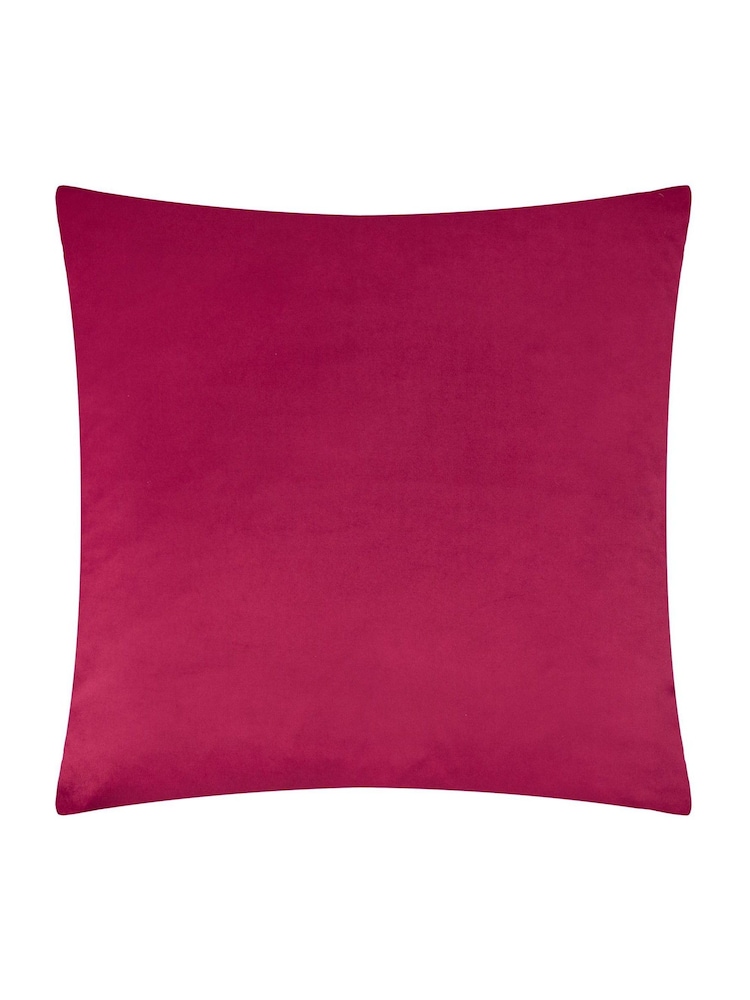 Furn Multicolour Mistletoe Wreath Embroidered Cushion - Image 2 of 4 Furn Multicolour Mistletoe Wreath Embroidered Cushion - Image 2 of 4