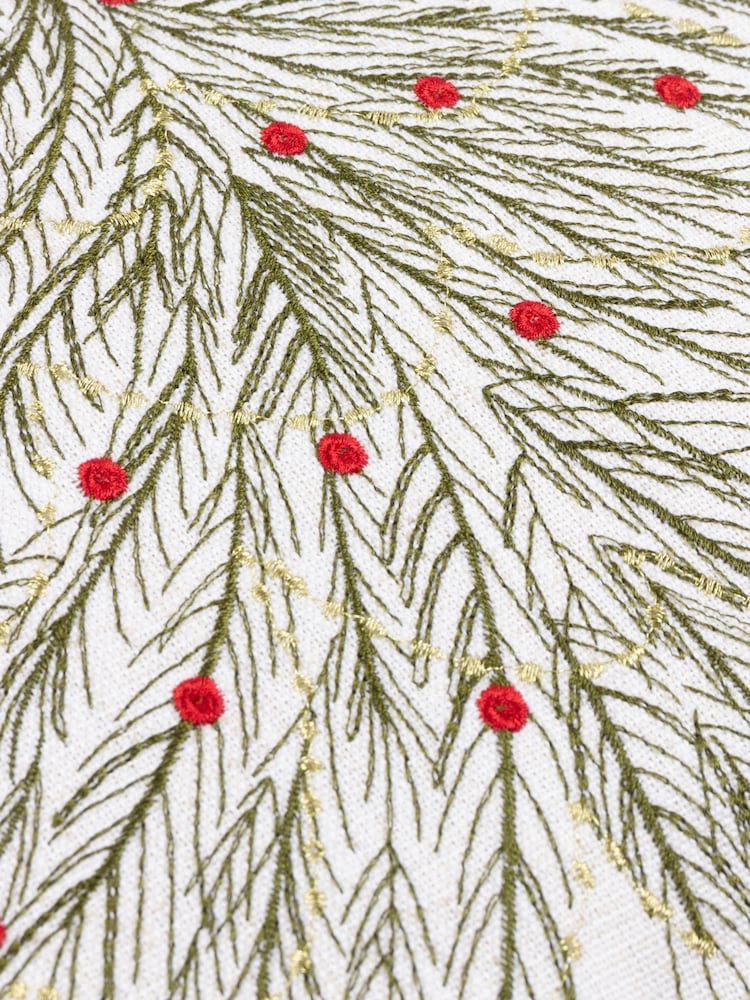 Wylder Natural Twinkling Tree Cushion - Image 5 of 5 Wylder Natural Twinkling Tree Cushion - Image 5 of 5