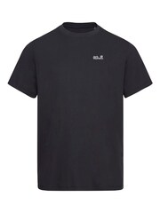 Jack Wolfskin Black Essential T-Shirt - Image 5 of 7