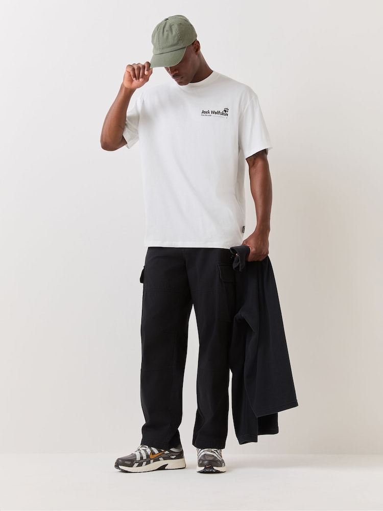 Jack Wolfskin White Confident T-Shirt - Image 2 of 7