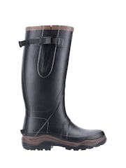 Cotswolds Compass Neoprene Rubber Black Wellingtons - Image 2 of 6