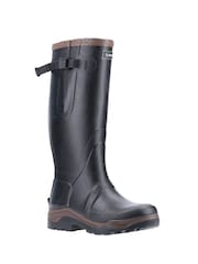 Cotswolds Compass Neoprene Rubber Black Wellingtons - Image 3 of 6