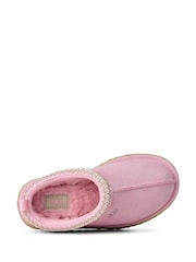 UGG Pink Kids Tazz Slippers - Image 5 of 6