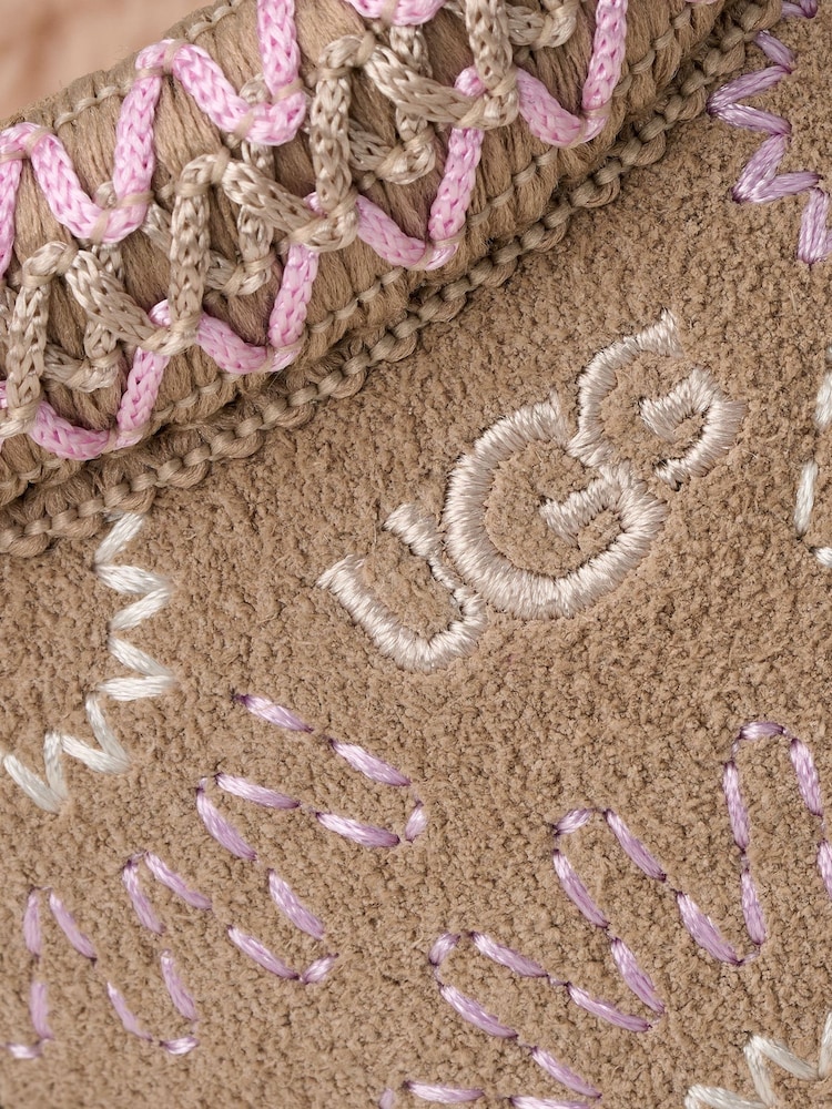 UGG Natural Tazz Sun Stitch Slippers - Image 6 of 6