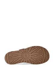 UGG Brown Goldengaze Toe Post Sandals - Image 5 of 6