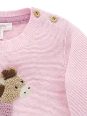 Pink - Purebaby On The Farm Jumper - Bild 2 von 4