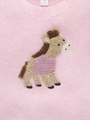Pink - Purebaby On The Farm Jumper - Bild 3 von 4