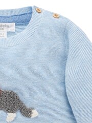 Blau - Purebaby On The Farm Jumper - Bild 2 von 4