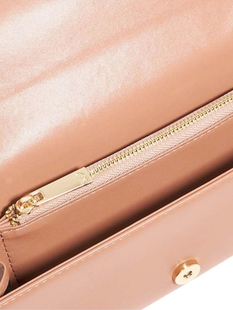 Dune London Brown Strong Leather Bug Phone Cross-Body Bag - Image 5 of 5 Dune London Brown Strong Leather Bug Phone Cross-Body Bag - Image 5 of 5