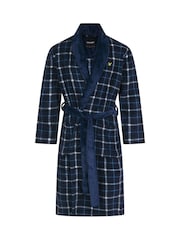 Lyle & Scott Blue Cassidy Bathrobe - Image 1 of 3