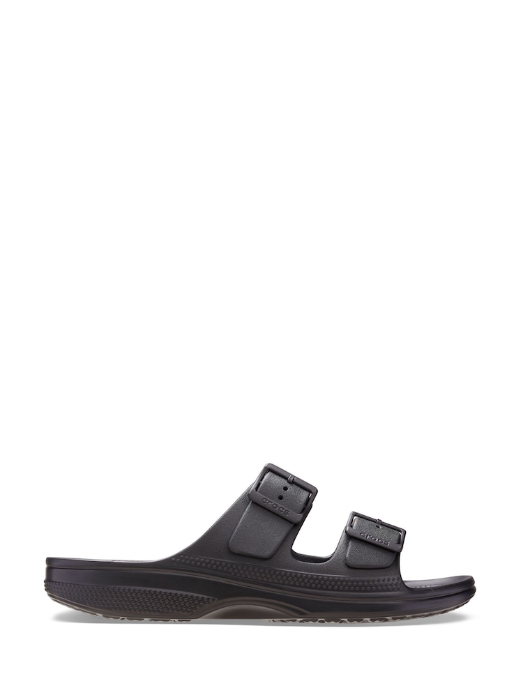 Crocs Black Classic Saturday Sandals Women - Image 1 of 6 Crocs Black Classic Saturday Sandals Women - Image 1 of 6