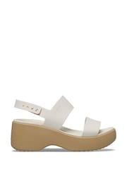 Crocs Cream Brooklyn Sky Sandals - Image 1 of 7