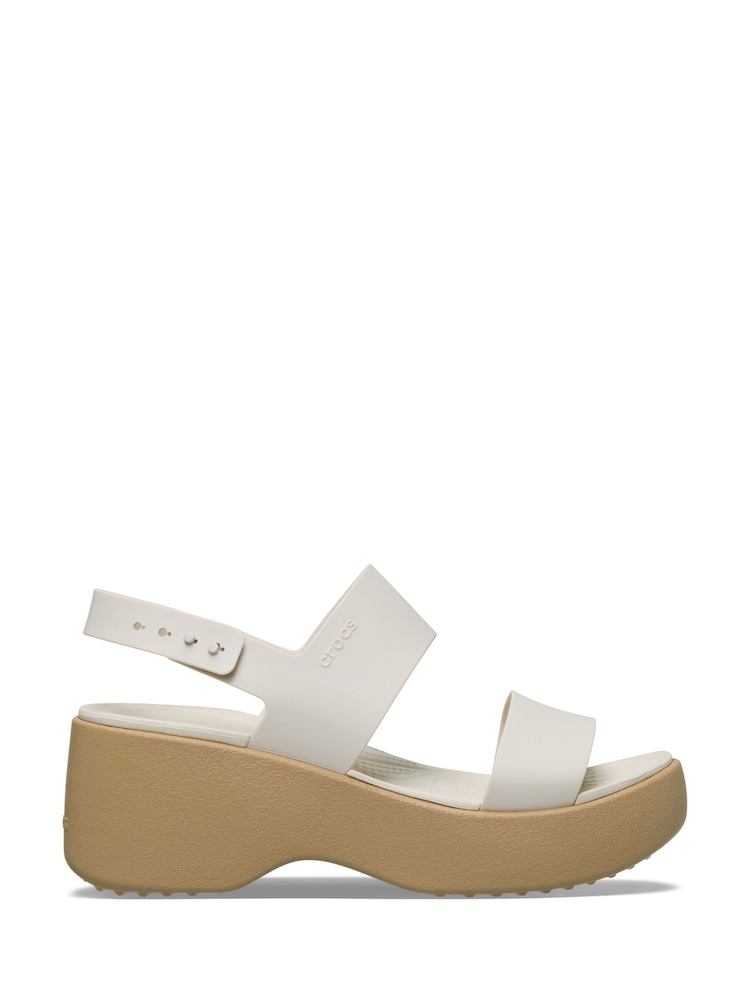 Crocs Cream Brooklyn Sky Sandals - Image 1 of 7