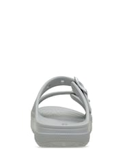 Crocs Grey Saturday Metallic Buckle Sandals Women - Image 5 of 6
