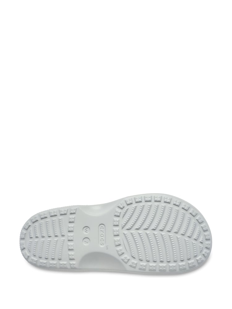 Crocs Grey Saturday Metallic Buckle Sandals Women - Image 6 of 6