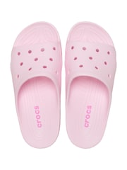 Crocs Pink Classic Icon Saturday Slides Women - Image 6 of 7