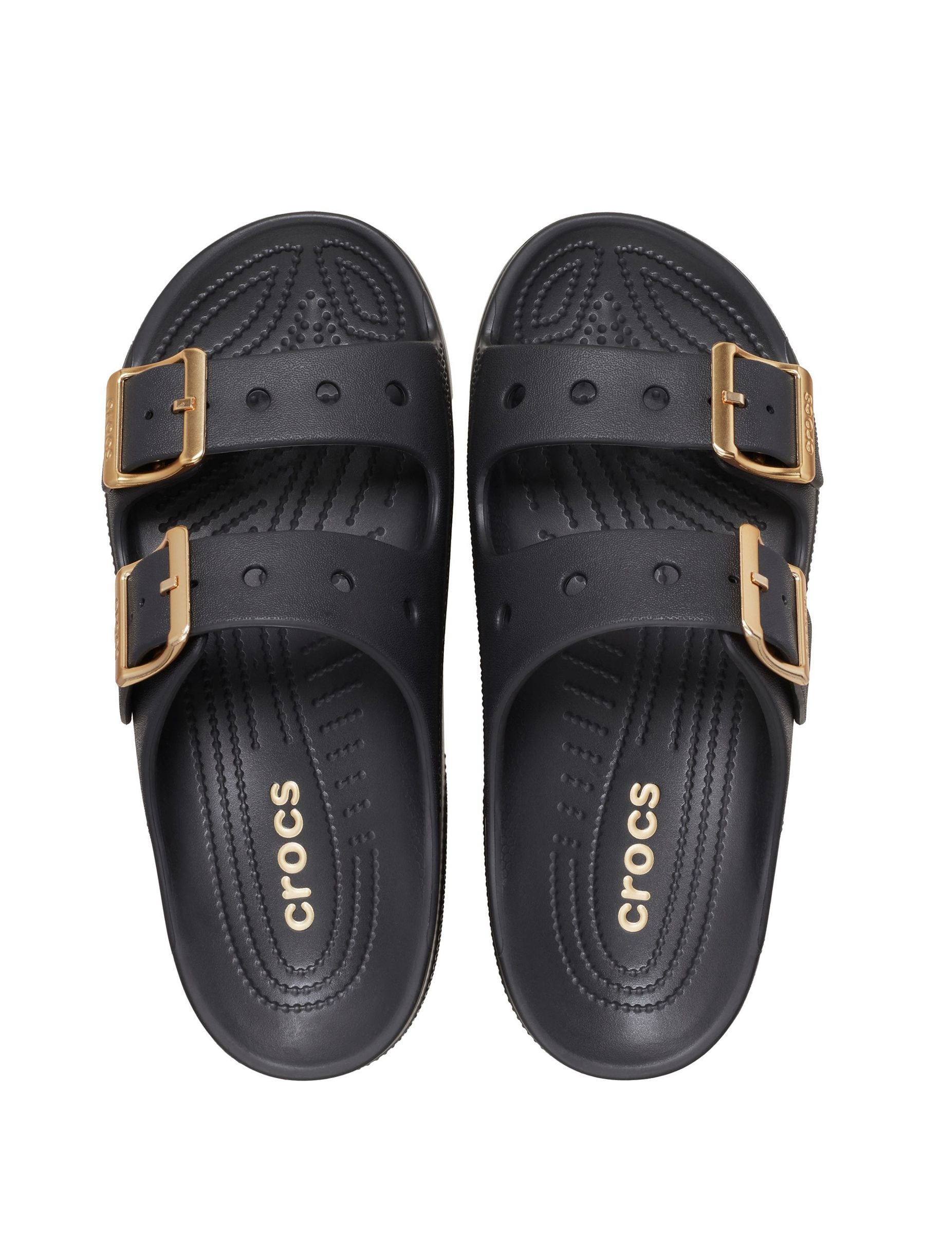 Buy Чорний металік - Crocs Classic Saturday Sandals з сайту Next