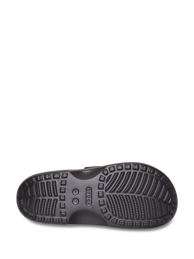 Crocs Black Saturday Metallic Buckle Sandals Women - Image 6 of 6