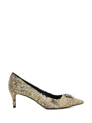 Dune London Black Appreciated Bug Full Court Shoes - Image 2 of 6